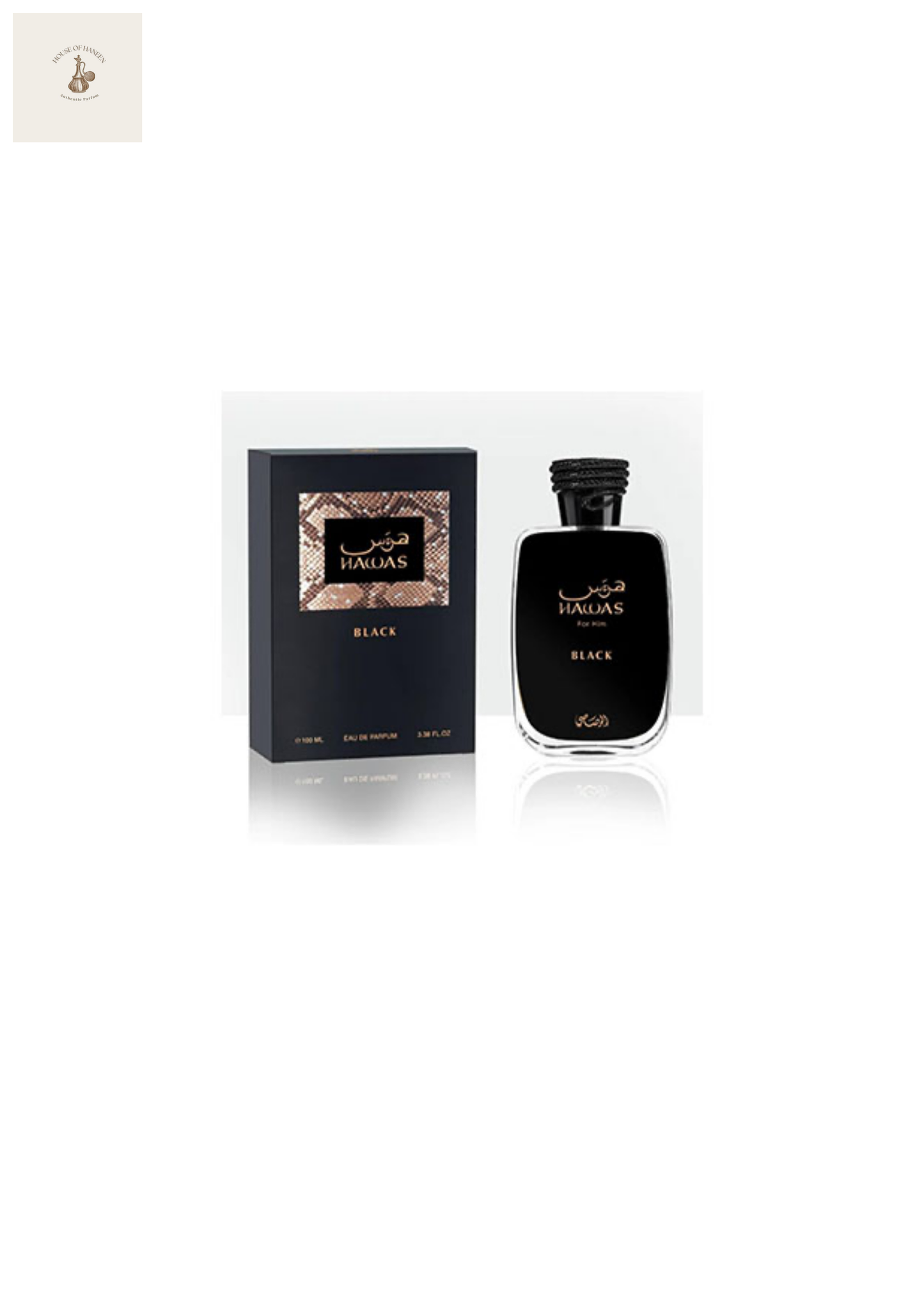 Rasasi Hawas Black (M) EDP 100ML